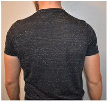 Load image into Gallery viewer, Super Soft Ringspun (Black Marble) V-Neck T-Shirt