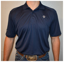 Load image into Gallery viewer, Cool &amp; Dry (Sport Dark Navy) Polo Style Golf Shirt