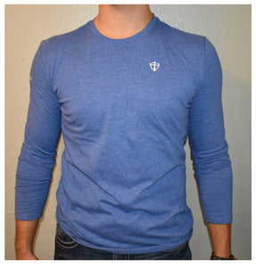 Soft (Royal Heather Blue) Long Sleeve Shirt