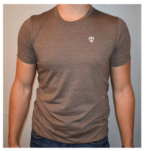 Soft Ringspun (Heather Brown) T-Shirt