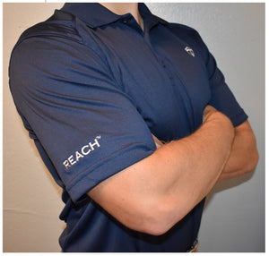 Cool & Dry (Sport Dark Navy) Polo Style Golf Shirt