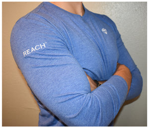 Soft (Royal Heather Blue) Long Sleeve Shirt