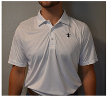 Load image into Gallery viewer, Performance (White) Soft Collar Polo Style Golf Shirt